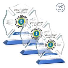 Maltese Cross VividPrint Award - Blue - Safety Awards