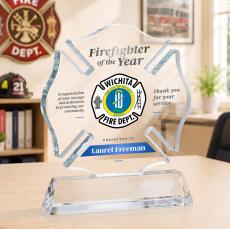 Maltese Cross VividPrint Award on Newhaven - Safety Awards