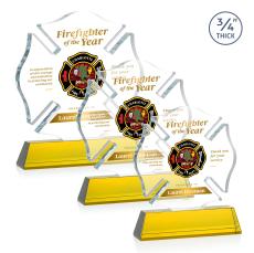 Maltese Cross VividPrint Award on Newhaven - Gold - Safety Awards