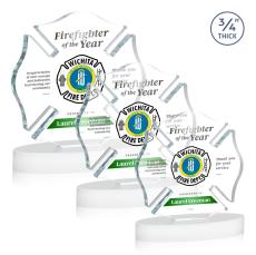 Maltese Cross VividPrint Award on Alberton - White - Safety Awards