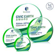 Maren Hemisphere VividPrint Award - Green - Deal Toys