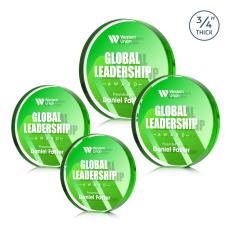 Gainsborough Circle VividPrint Double Sided Award - Green - Deal Toys