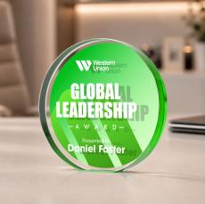 Gainsborough Circle VividPrint Double Sided Award - Green - Deal Toys