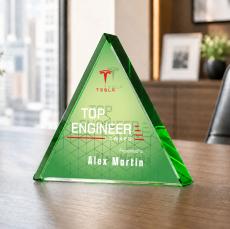 Adler Triangle VividPrint Double Sided Award - Green - Deal Toys