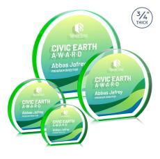 Maren Hemisphere VividPrint Double Sided Award - Green - Deal Toys