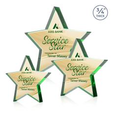 Esna Star VividPrint Double Sided Award - Green - Deal Toys