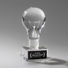 Light Bulb Award on Hancock - Clear - Safety Awards