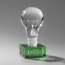 Light Bulb Award on Hancock - Green - New Items