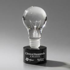 Light Bulb Award on Marvel - Black - Safety Awards
