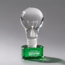 Light Bulb Award on Paragon - Green - Safety Awards