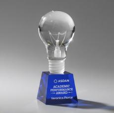 Light Bulb Award on Robson - Blue - Safety Awards