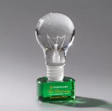 Light Bulb VividPrint Award on Paragon - Green - Safety Awards