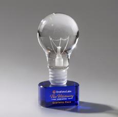 Light Bulb VividPrint Award on Paragon - Blue - Safety Awards