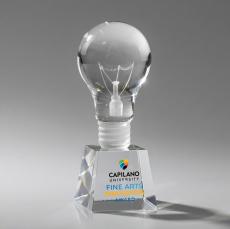 Light Bulb VividPrint Award on Robson - Clear - Safety Awards