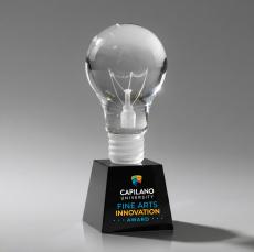 Light Bulb VividPrint Award on Robson - Black - Safety Awards