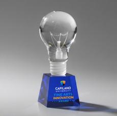 Light Bulb VividPrint Award on Robson - Blue - Safety Awards