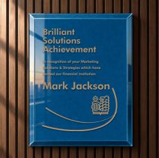 Rollinson Plaque - Blue - Appreciation Plaques