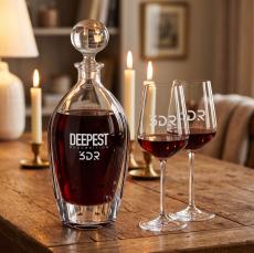 Langara Decanter & Elderwood Wine - Barware Gift Sets