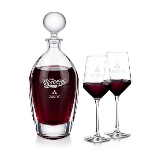Corporate Gifts - Barware - Barware Gift Sets - Langara Decanter & Tucson Wine