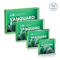Verona Paperweight VividPrint Double Sided - Green - New Items