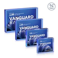 Verona Paperweight VividPrint Double Sided - Blue - New Items