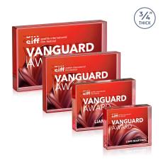 Verona Paperweight VividPrint Double Sided - Red - New Items