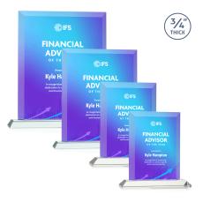 Harrington VividPrint Award - Clear - Crystal Awards