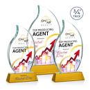 Croydon VividPrint&trade; Award on Newhaven Base - Amber