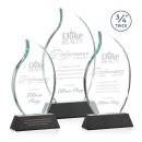 Croydon Flame Award on Newhaven Base - Black