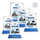 Messina VividPrint&trade; Award on Newhaven Base - Blue