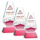 Kingsley VividPrint&trade; Award on Newhaven Base - Red