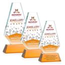 Kingsley VividPrint&trade; Award on Newhaven Base - Amber