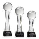 Tennis Ball Award on Grafton Base - Black