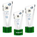 Plymouth VividPrint&trade; Award on Marvel Base - Green