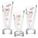 Plymouth VividPrint&trade; Award on Paragon Base - Clear