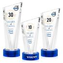 Plymouth VividPrint&trade; Award on Stanrich Base - Blue