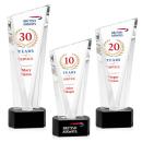 Plymouth VividPrint&trade; Award on Paragon Base - Black