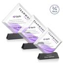 Belaire VividPrint&trade; Award on Newhaven Base - Black