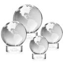 Globe Award on Stanrich Base - Clear