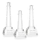 Lighthouse Award on Robson Base - Clear