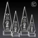 Springfield 3D Award on Hancock Base - Clear