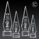 Springfield 3D Award on Paragon Base - Clear