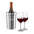 Milano Wine Cooler & Crestview Stemless Wine Set