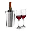 Milano Wine Cooler & Crestview Stemless Wine Set