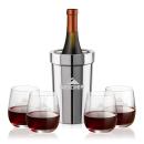Milano Wine Cooler & Germain Wine Set