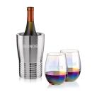 Genoa Wine Cooler & Connoisseur Wine Set
