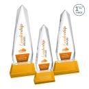 Cheswick VividPrint&trade; Award on Entwhistle Base - Amber