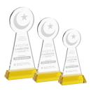 Crescent & Star Award on Hartford Base - Gold