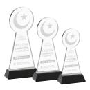 Crescent & Star Award on Hartford Base - Black