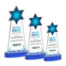 Star of David VividPrint&trade; Award on Alberton Base - Blue